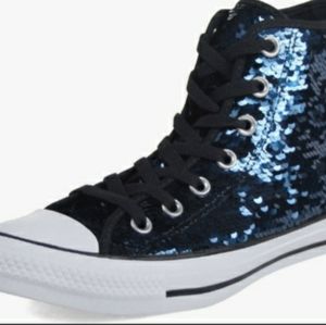 converse with sequins